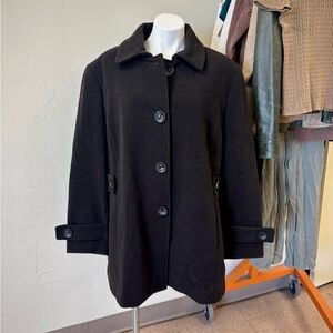 Calvin Klein Mid-Length Wool Coat
